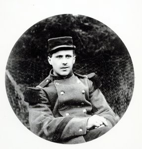 ジュールアンドレプジョー、1914年8月2日の第一次世界大戦で殺された最初のフランスの兵士 作： French Photographer